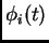 $ \phi_i(t)$