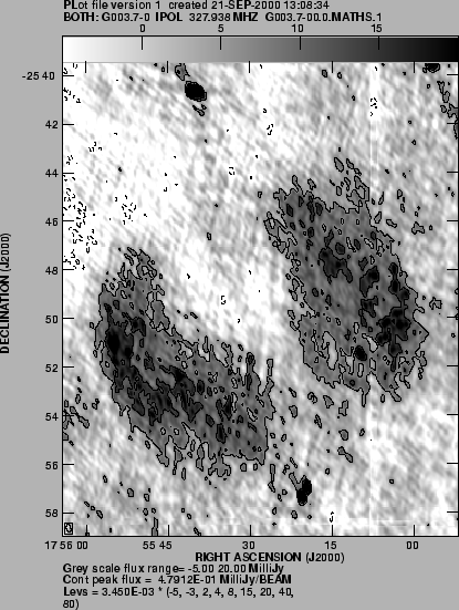 \includegraphics[scale=0.5]{Images/G3.7-0.2.CONT+GREY.PS.20arcsec}