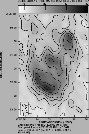 \includegraphics[scale=0.4]{Images/G3.6-0.1.GREY+CONT.PS}