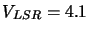 $ V_{LSR}=4.1$