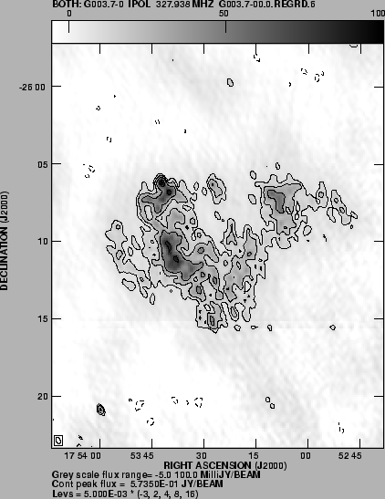 \includegraphics[scale=0.5]{Images/G3.7-0.2_2HII.PS}