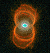 An Hourglass Nebula