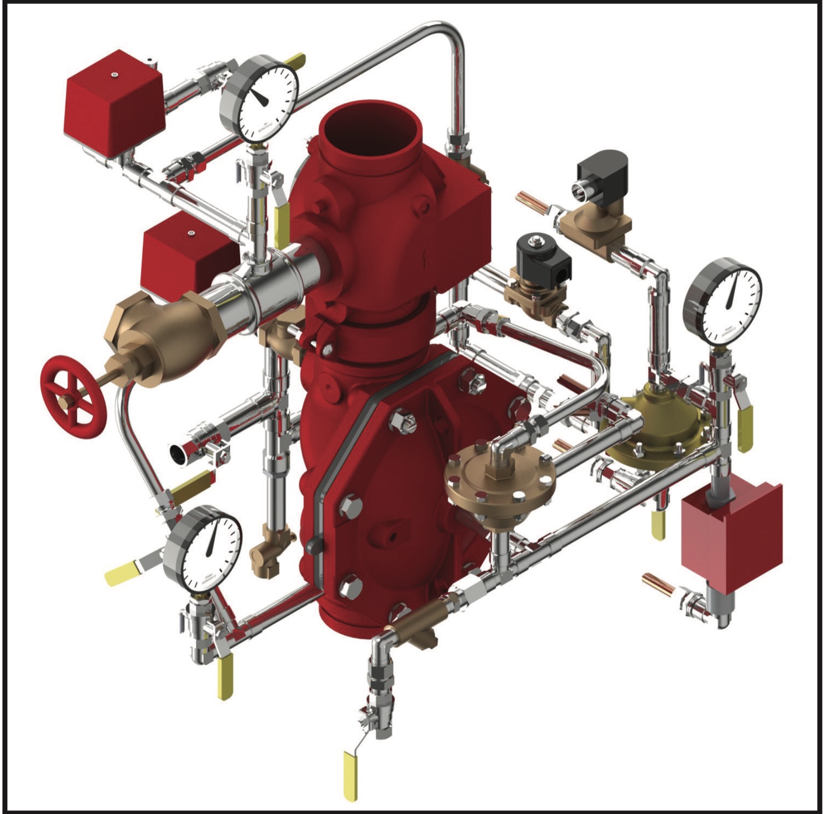 Illustration of a Tyco DV-5 Preaction Valve