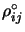 $ \rho_{ij}^\circ$
